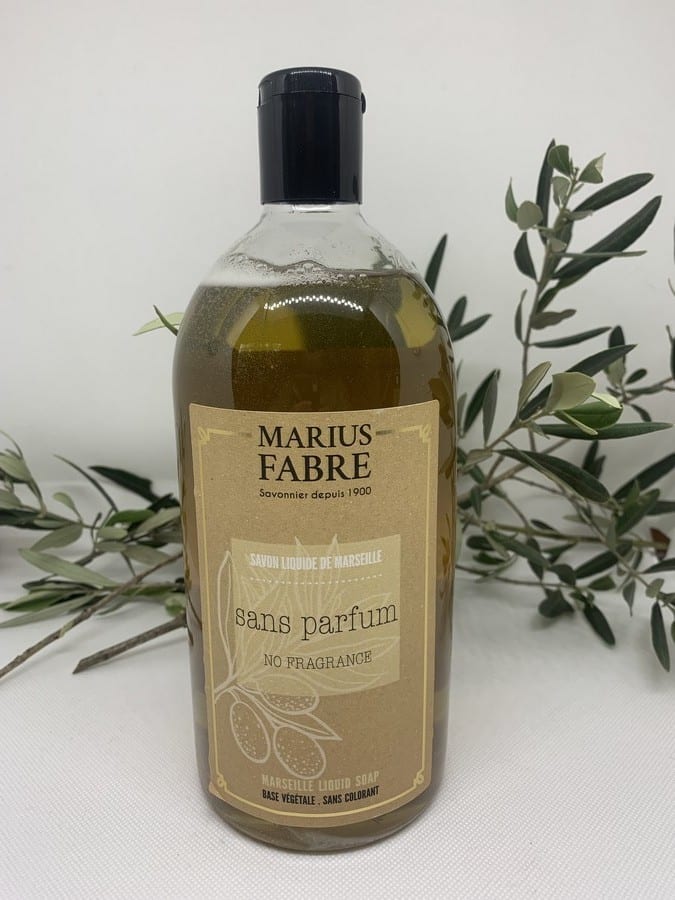 Savon liquide de Marseille Sans parfum - Recharge 1L