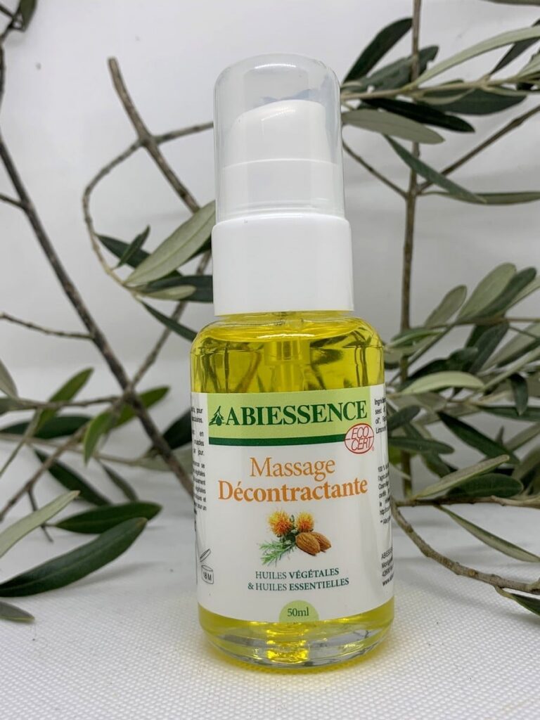 Huile de massage Décontractante