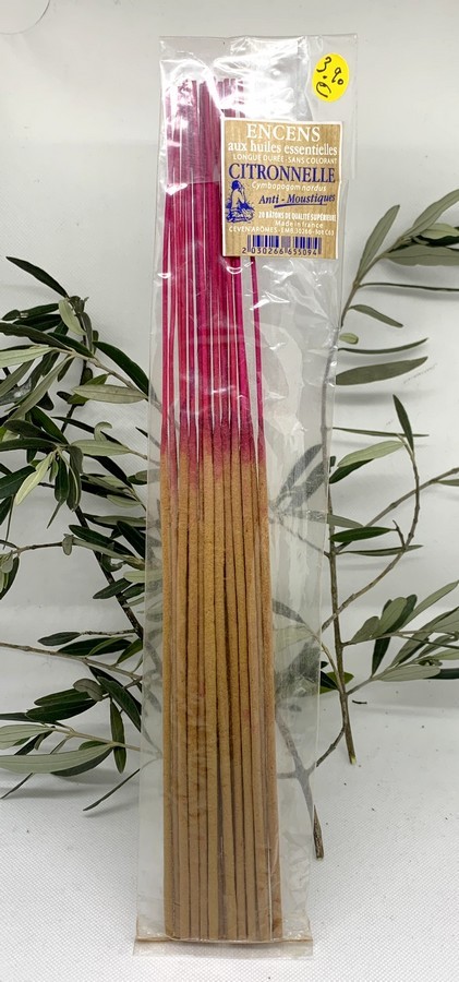 Bâtons d'encens Citronnelle
