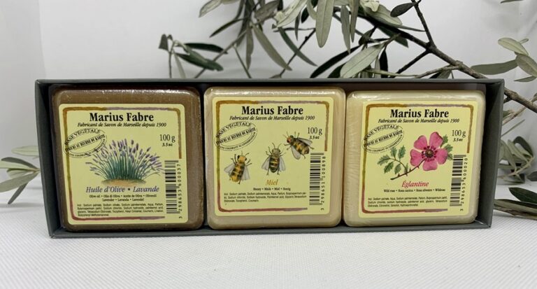 Coffret Savonnettes Marius Fabre