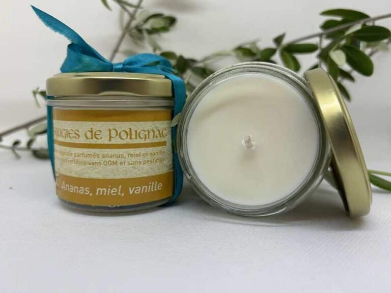 Bougie Végétale Ananas Miel Vanille