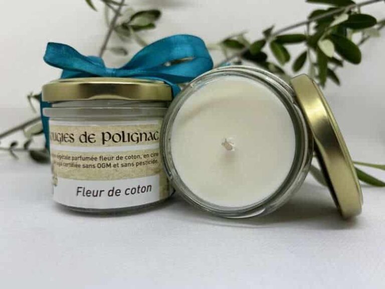 Bougie Végétale Fleur de Coton