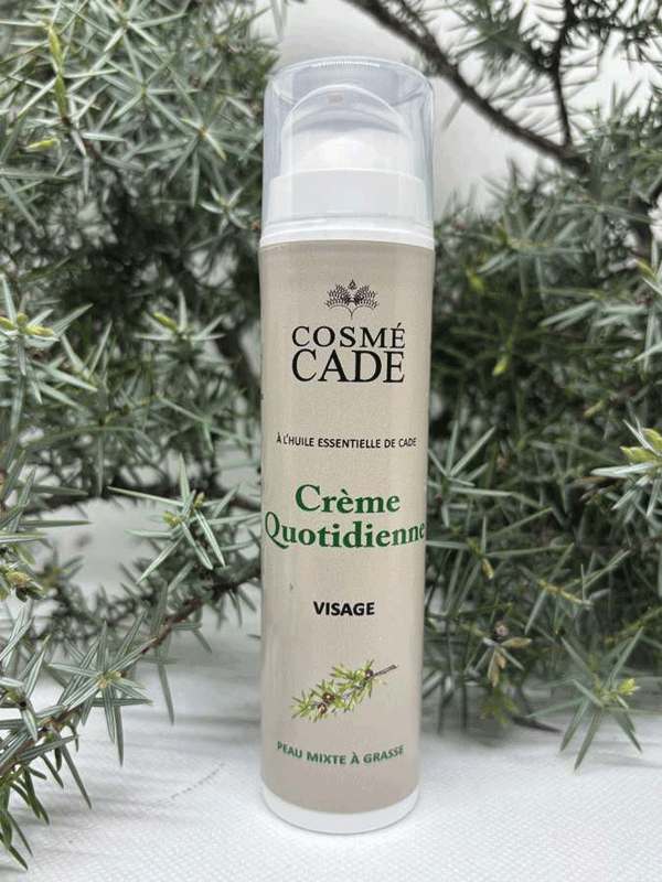 creme quotidienne au cade peau mixte