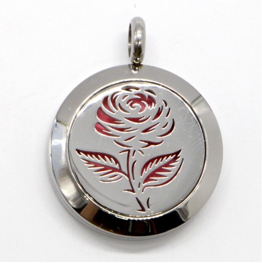 Collier d'Aromathérapie Soli Rose 01